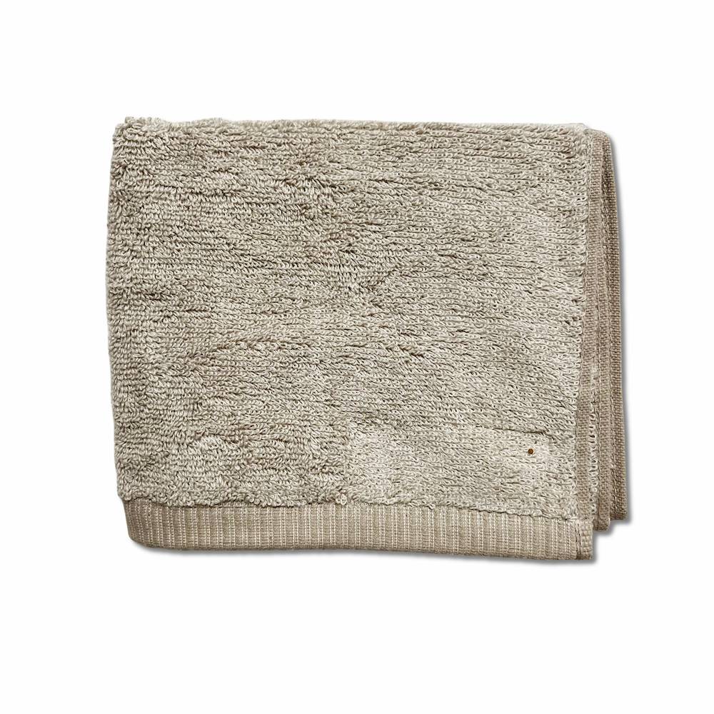 Set 3 asciugamani 530 gr Aurora melange tortora