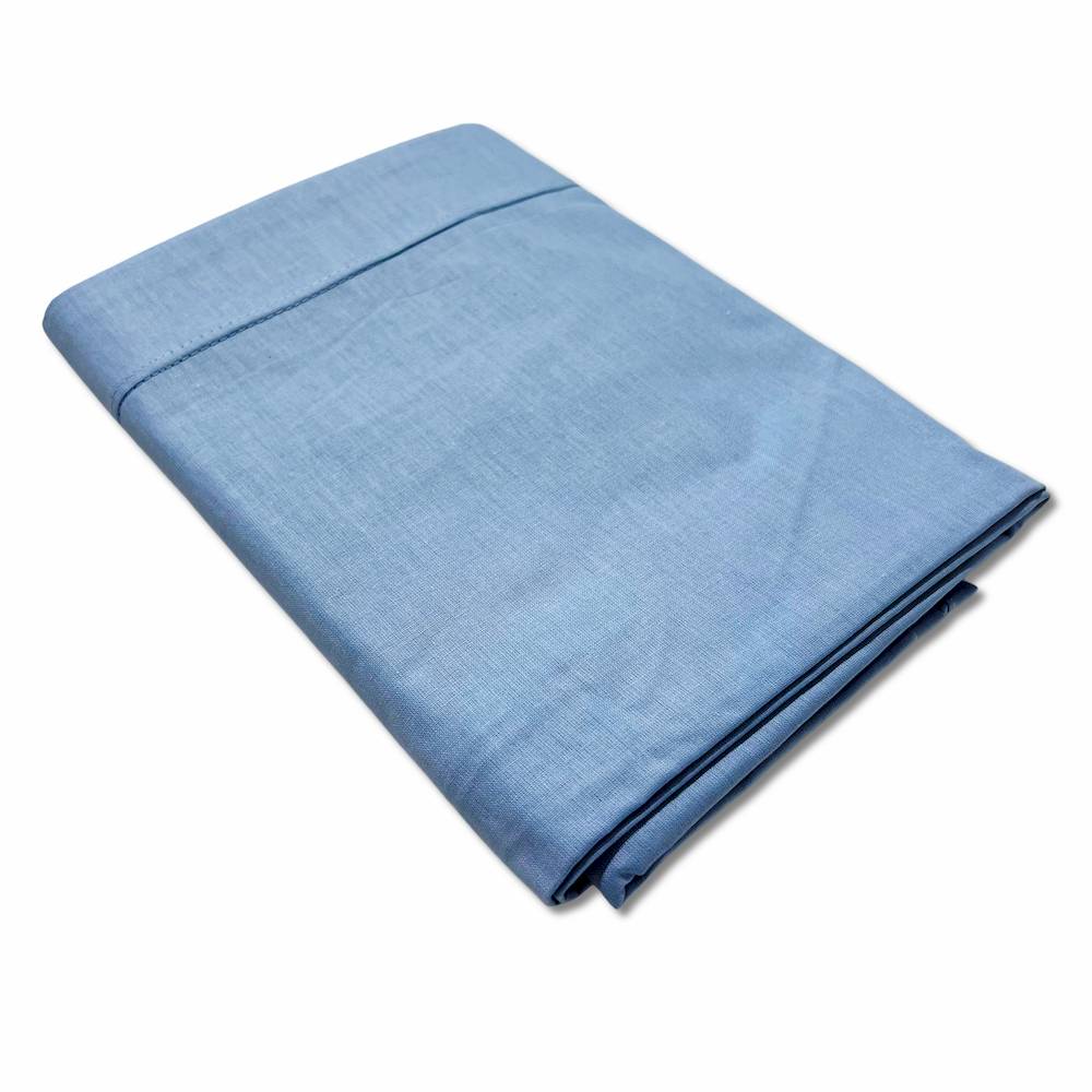 Lenzuolo sopra da lettino azzurro