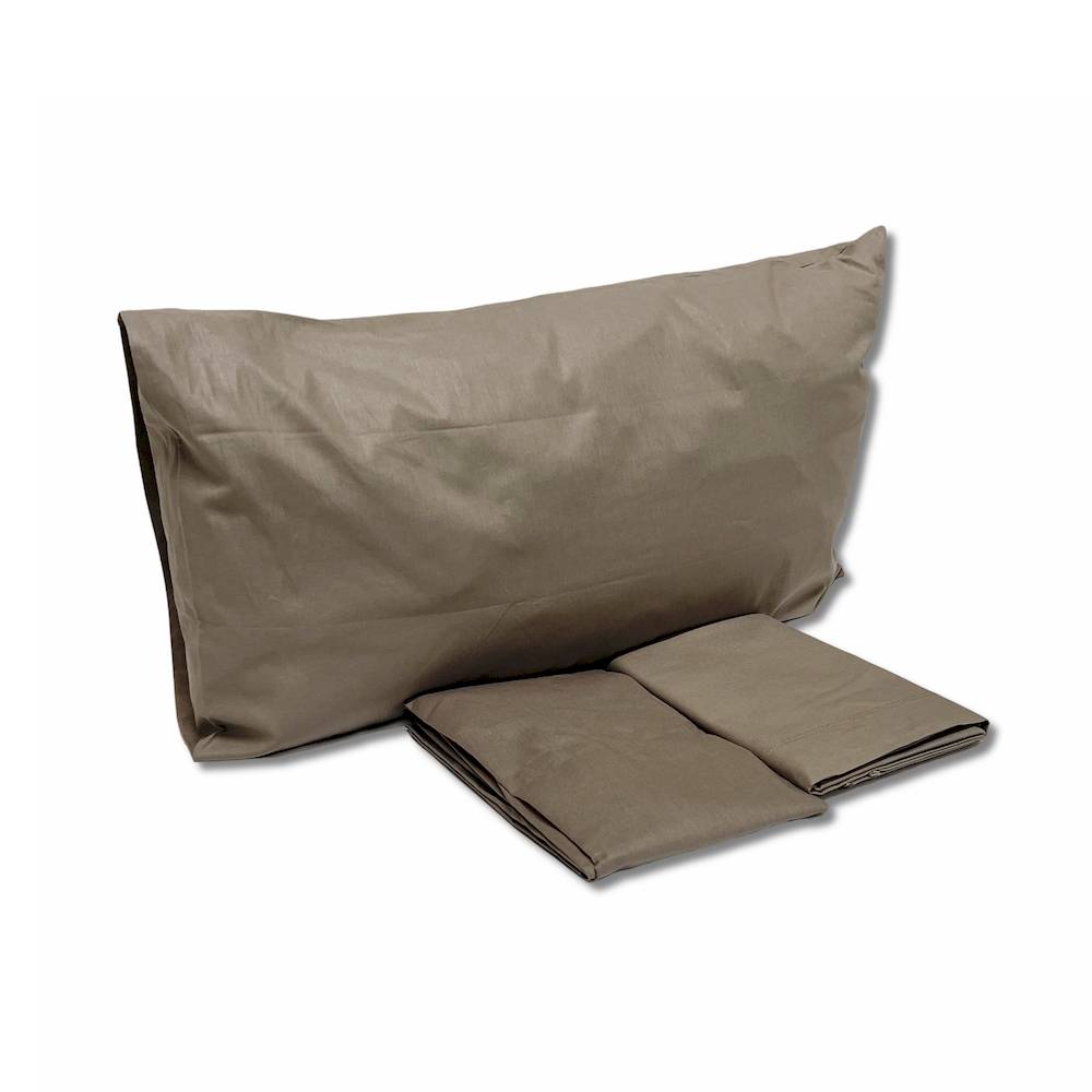 Completo lenzuola lettino tortora