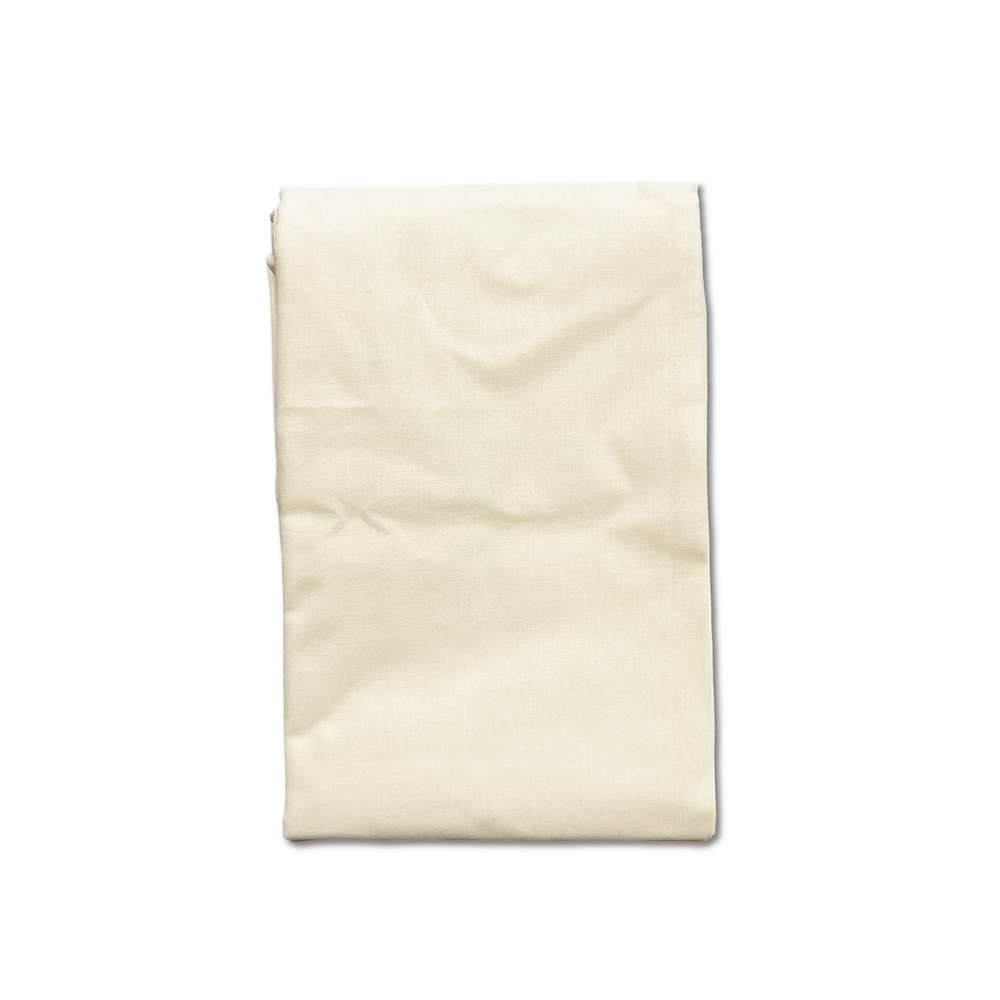 Completo lenzuola lettino panna