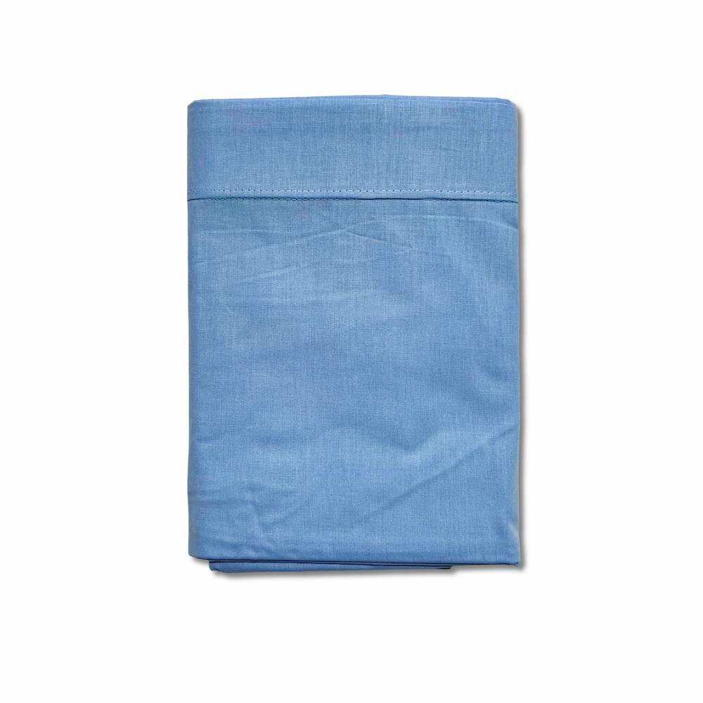 Completo lenzuola lettino azzurro