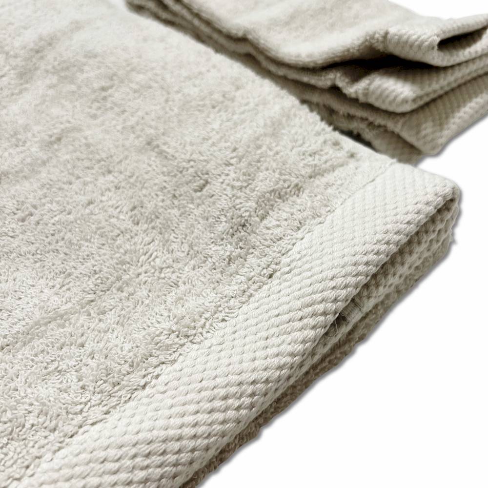 Set 3 pezzi asciugamani 500 gr melodie panna