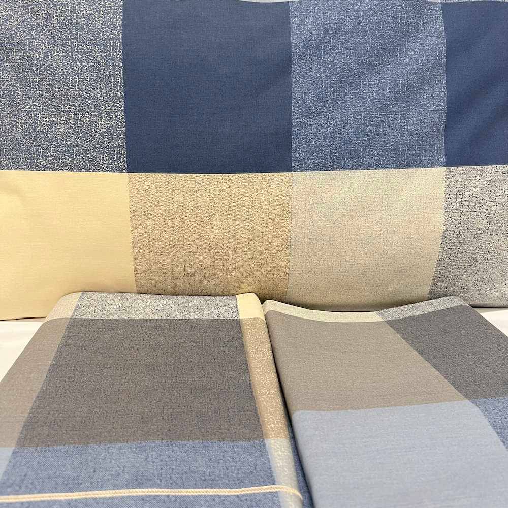 Completo Lenzuola Scotland Azzurro singolo