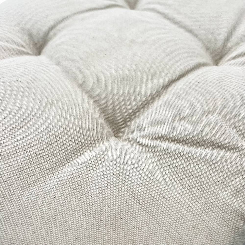 Cuscino per sedia tinta unita beige