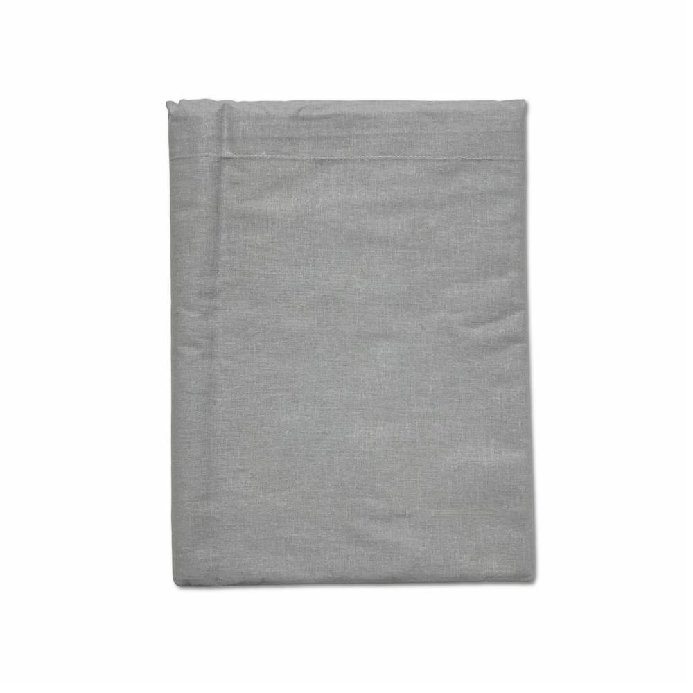Lenzuolo sopra basic singolo grigio