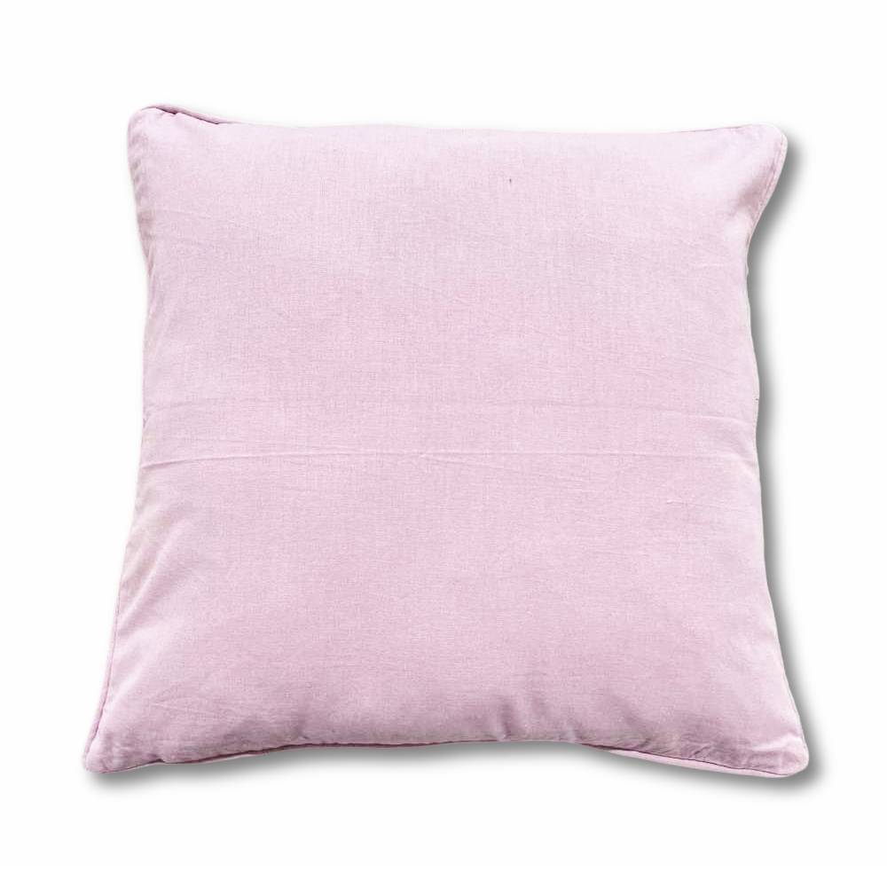 Federa cuscino 50 x 50 tinta unita Rosa