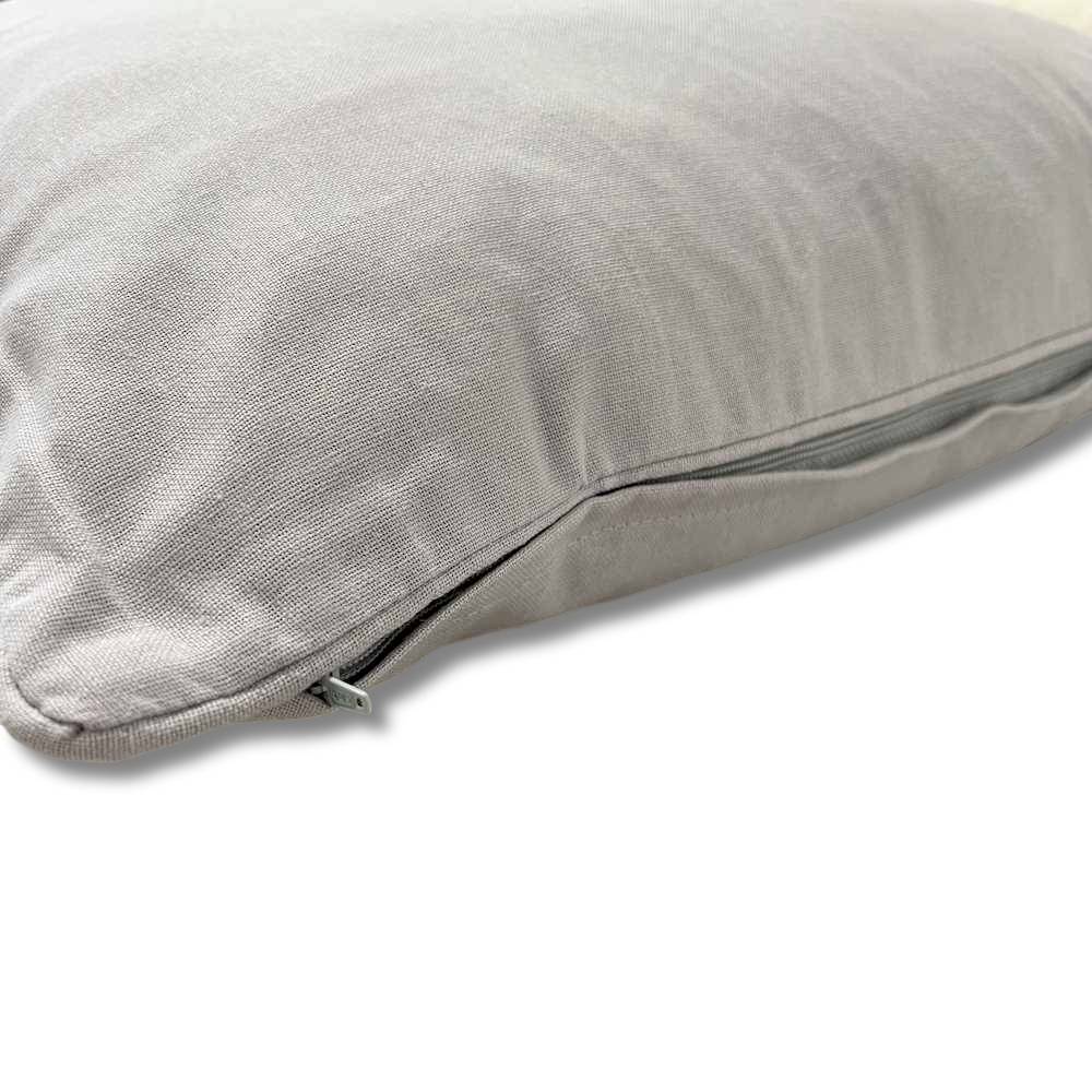 Federa cuscino 50 x 50 tinta unita Grigio chiaro
