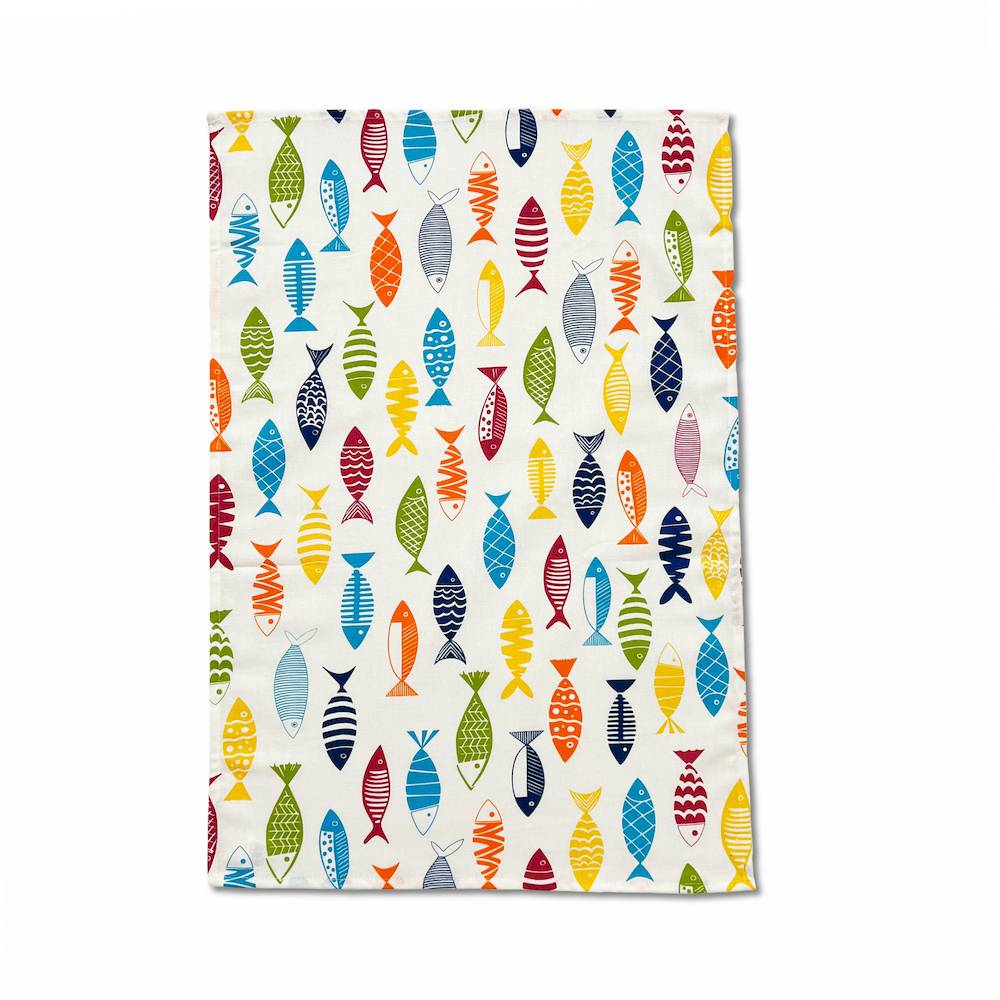 Canovaccio cucina Pesci Multicolor