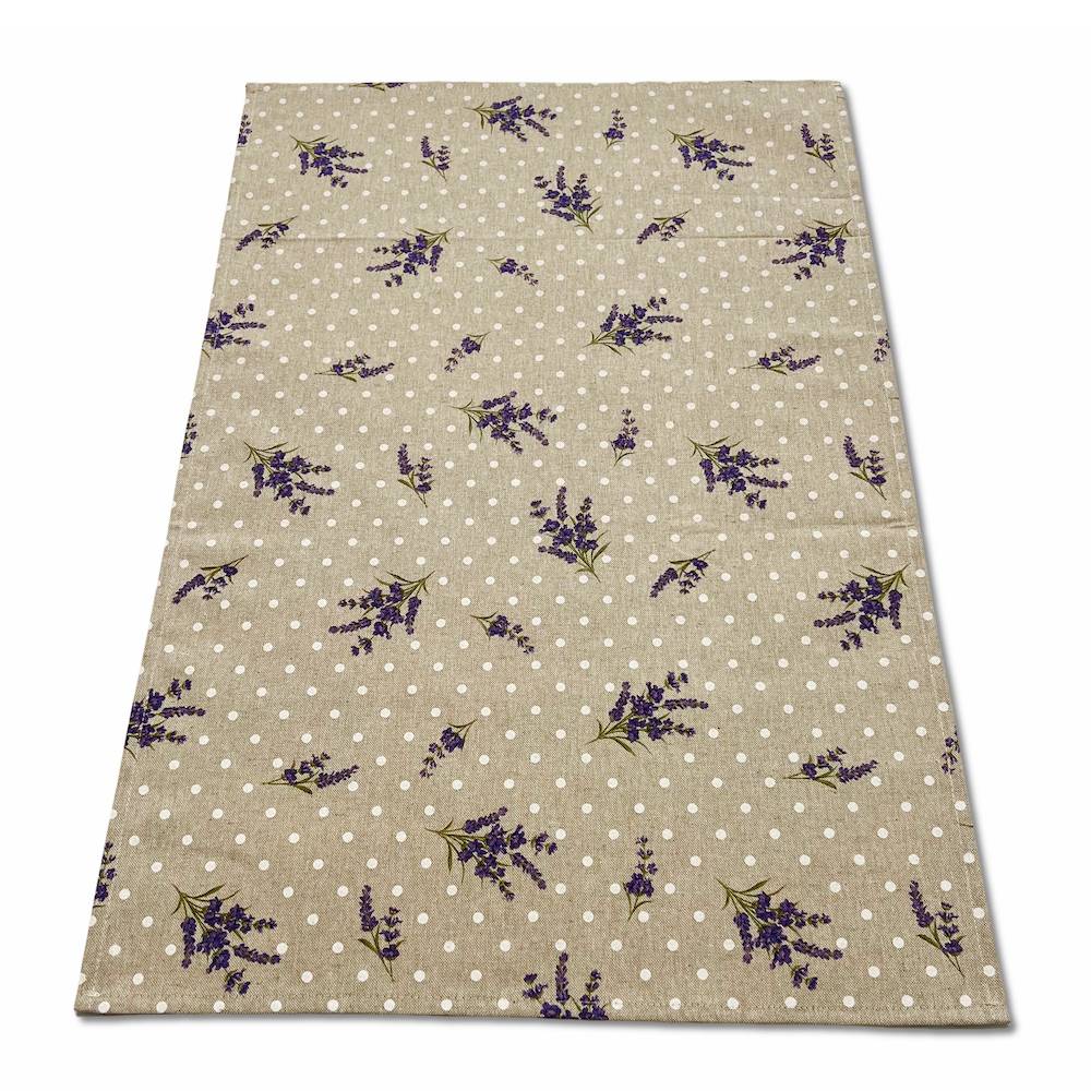 Canovaccio cucina Lavanda e pois