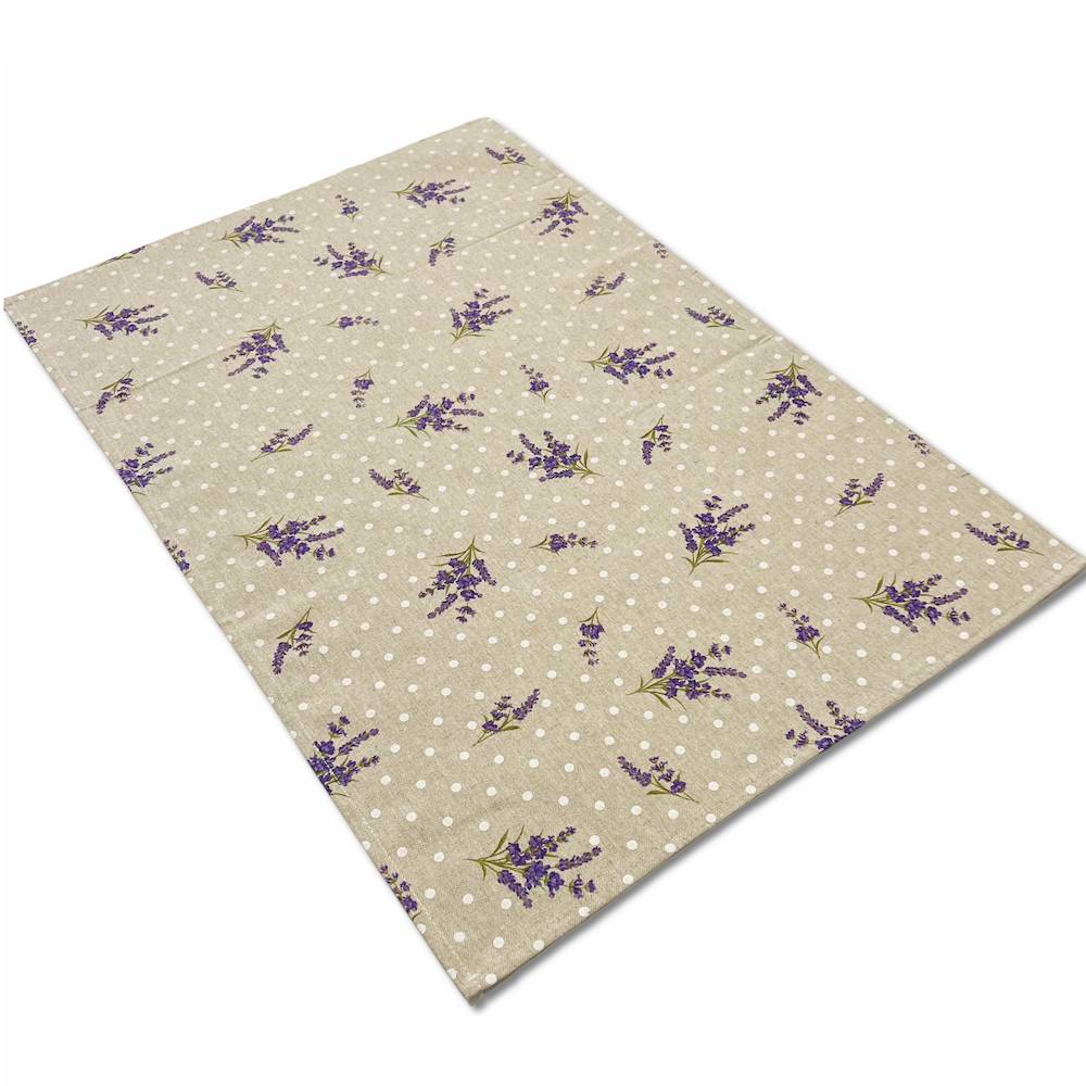 Canovaccio cucina Lavanda e pois