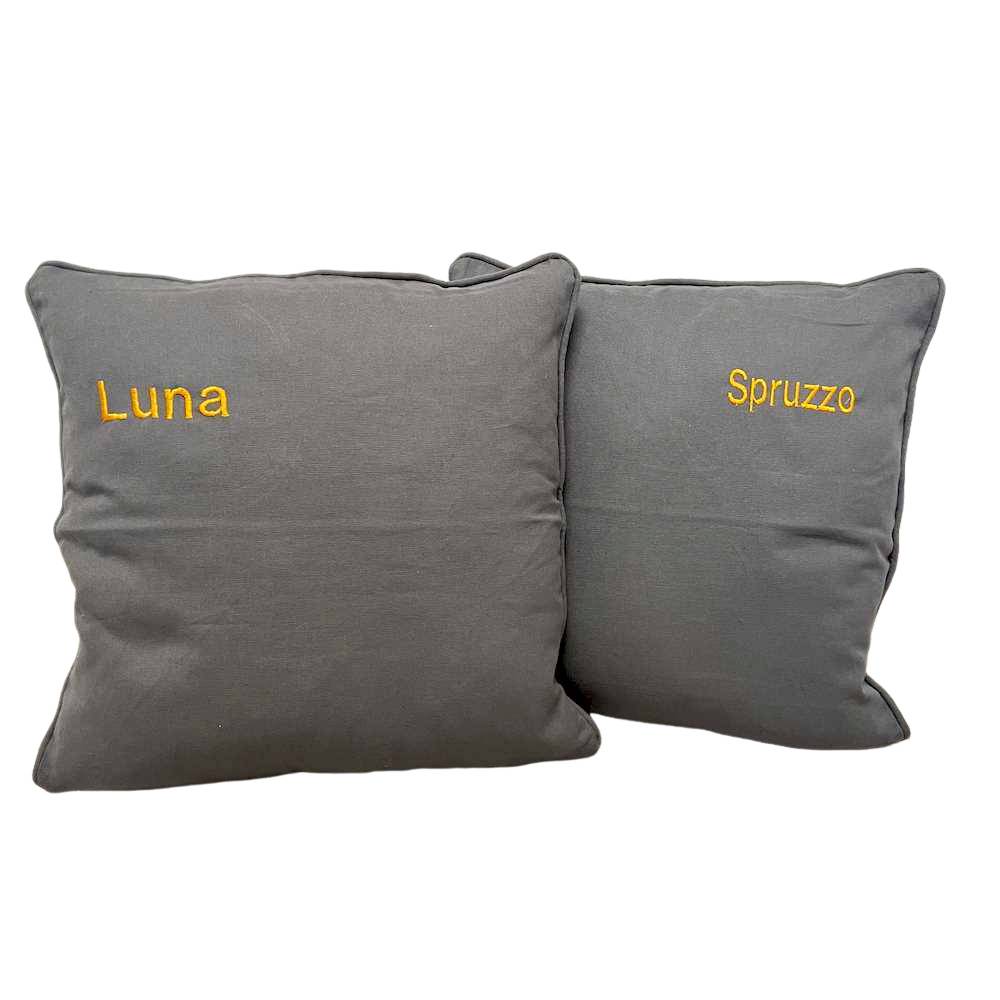 Federa cuscino 40 x 40 tinta unita Rosa Personalizzata