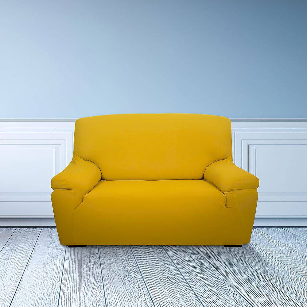 Copripoltrona in tessuto bielastico antimacchia oro