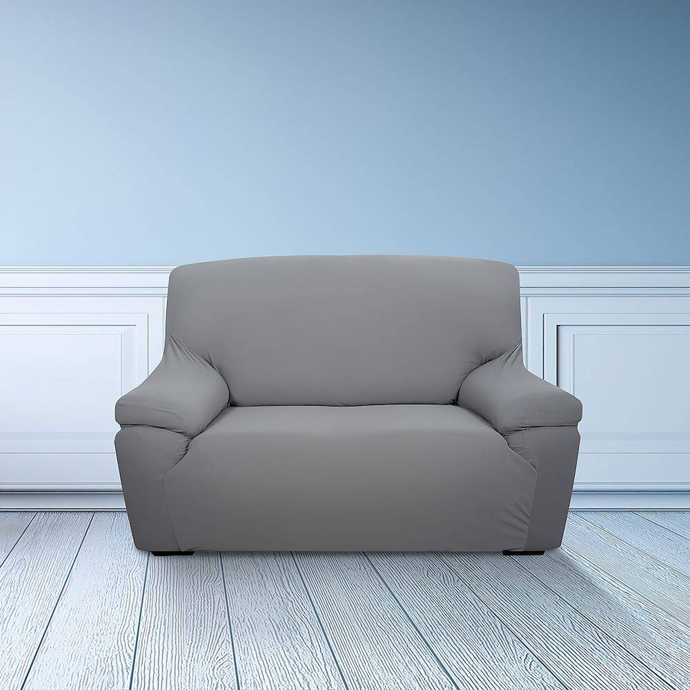 Copripoltrona in tessuto bielastico antimacchia grigio