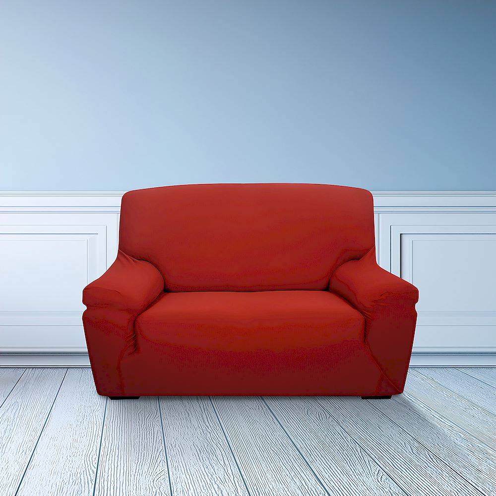 Copripoltrona in tessuto bielastico antimacchia bordeaux