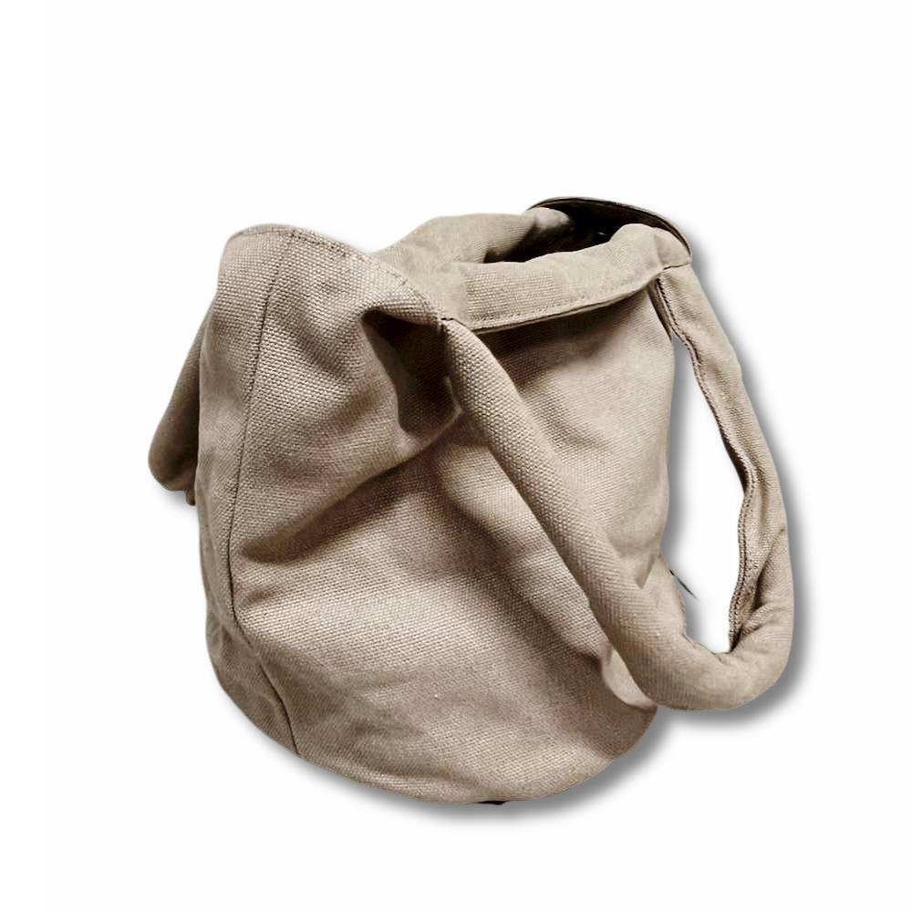 Borsa Secchiello tortora