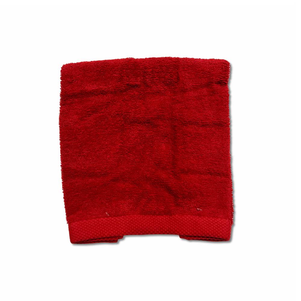 Asciugamano 500 gr Melodie bordeaux personalizzato