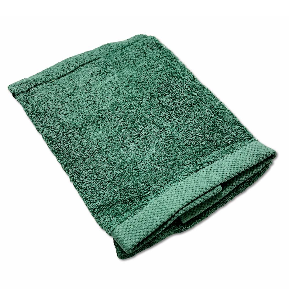 Asciugamano 500 gr Melodie verde personalizzato