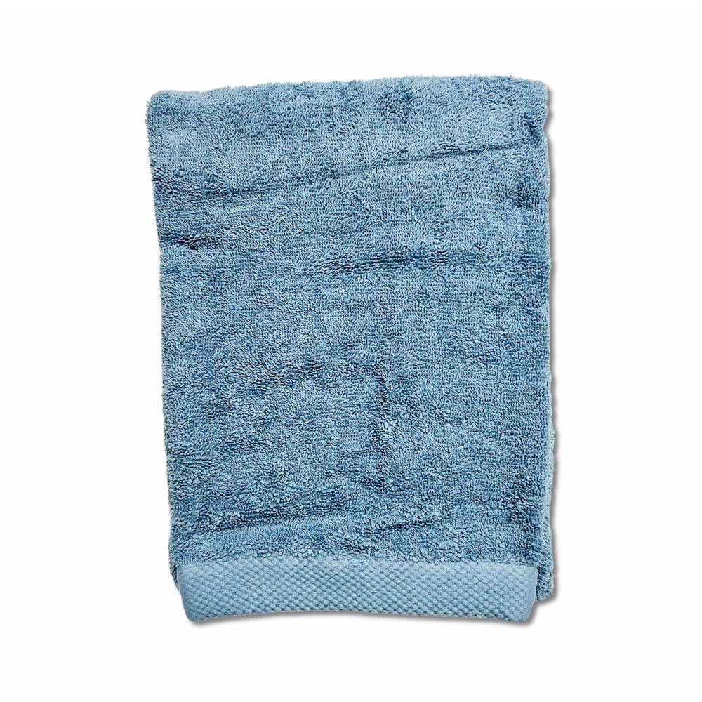 Asciugamano 500 gr Melodie azzurro personalizzato