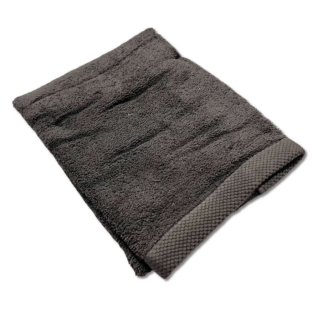 Asciugamano 500 gr Melodie grigio fumo personalizzato