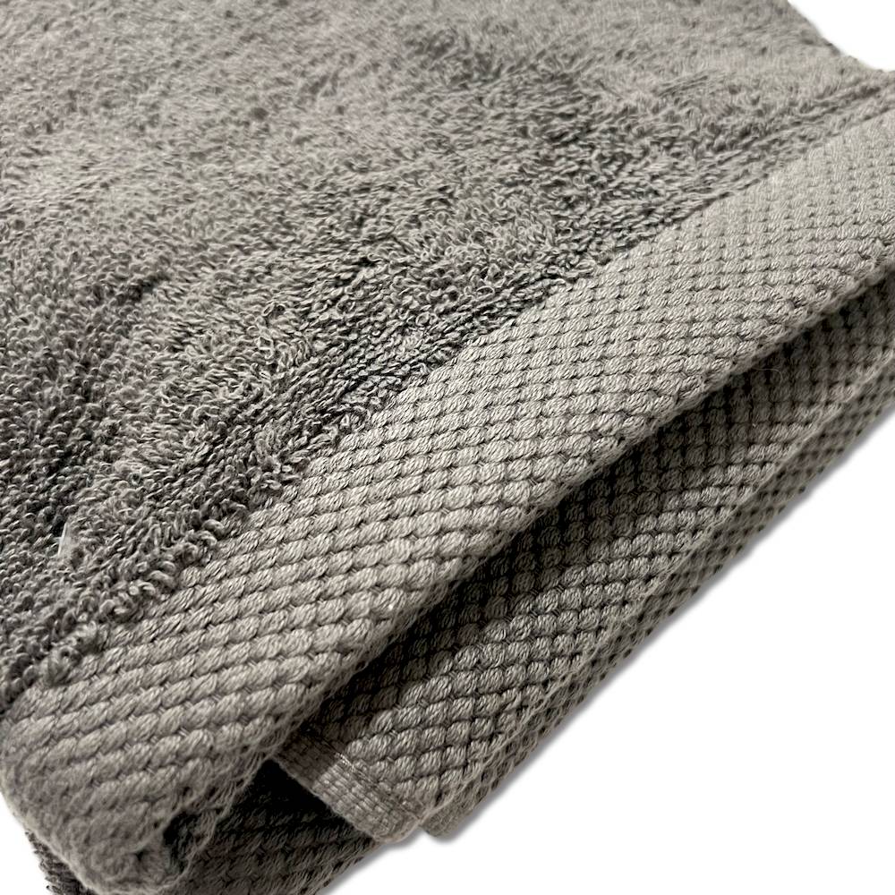 Telo bagno 500 gr Melodie grigio fumo personalizzato