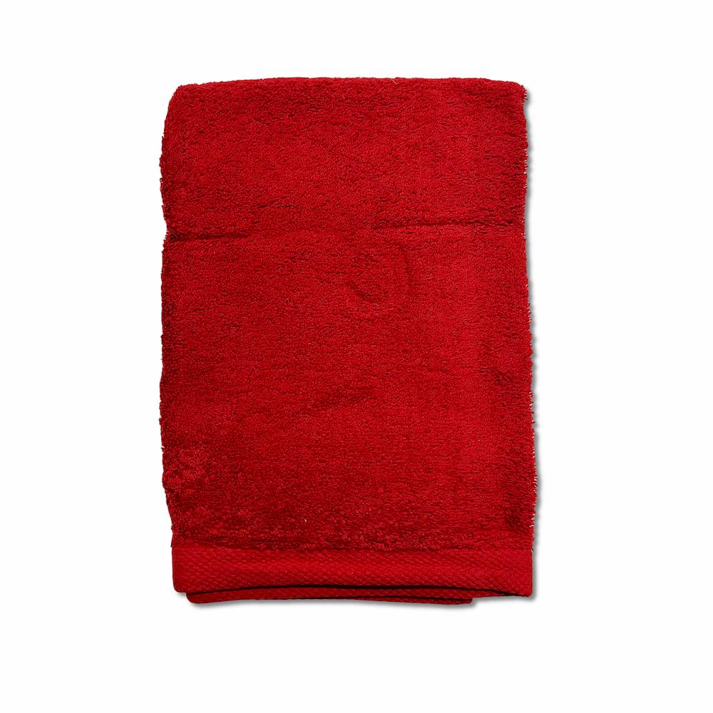 Telo bagno 500 gr Melodie Bordeaux personalizzato