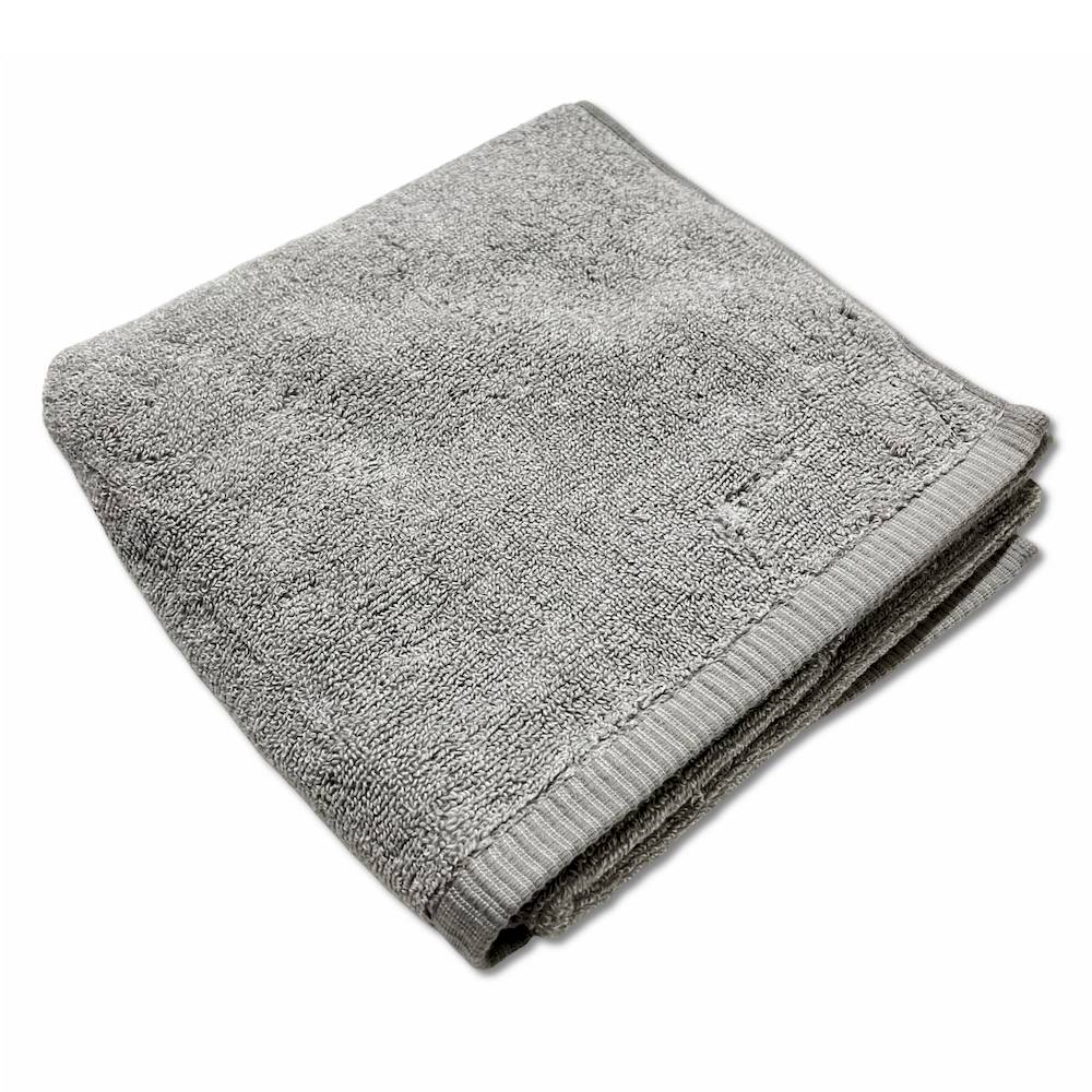 Asciugamano 530 gr Aurora melange grigio personalizzato