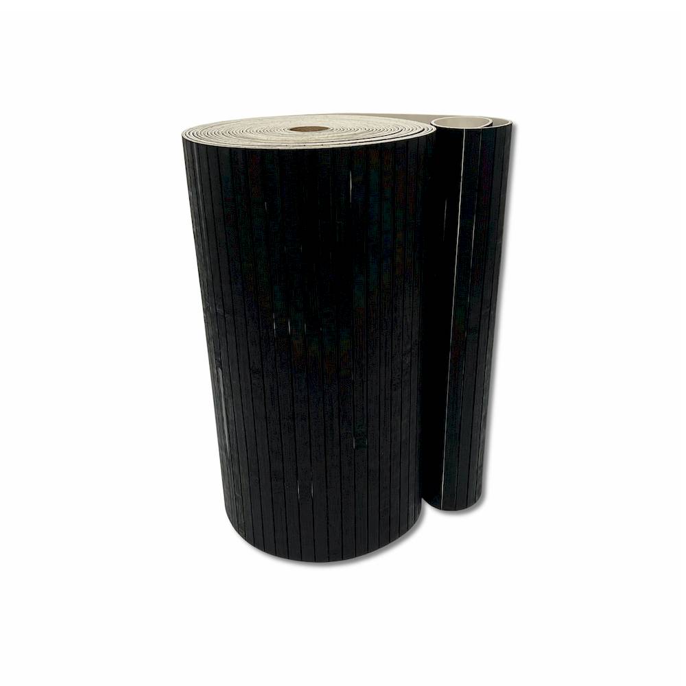 Passatoia a metro in bamboo nero