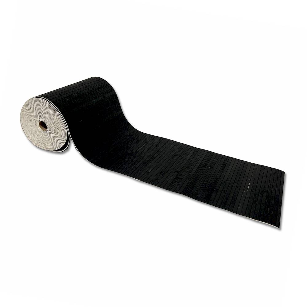 Passatoia a metro in bamboo nero