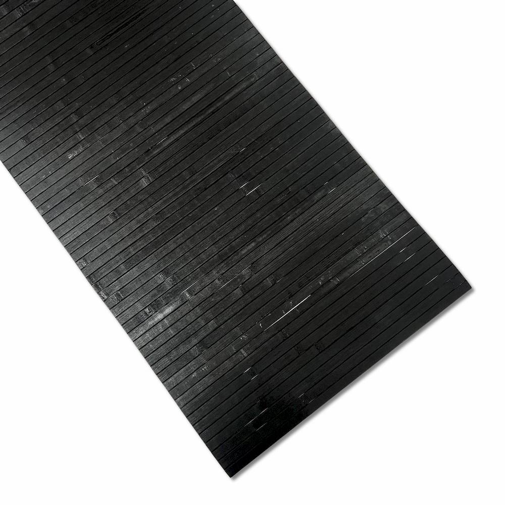 Passatoia a metro in bamboo nero