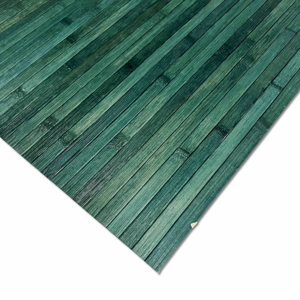 Passatoia a metro in bamboo petrolio