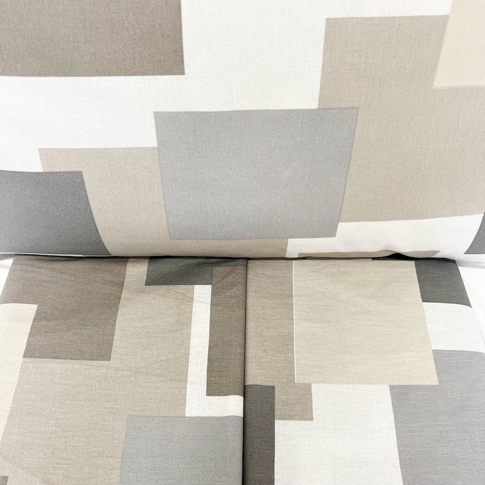 Completo Lenzuola City beige matrimoniale
