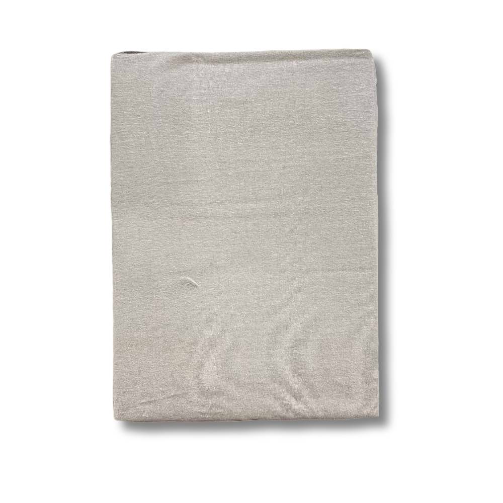 Lenzuolo sotto con angoli Jersey tortora piazza e mezzo