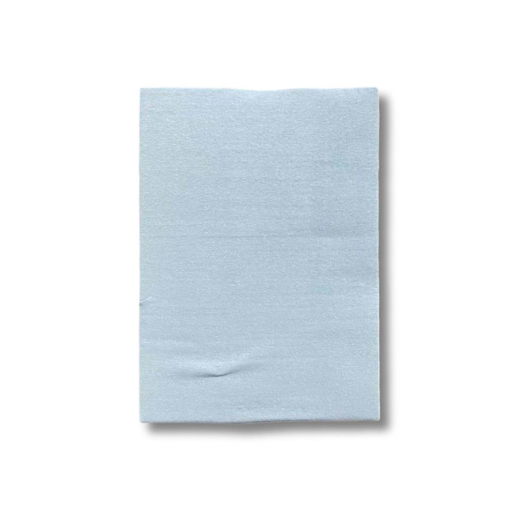 Lenzuolo sotto con angoli Jersey azzurro piazza e mezzo