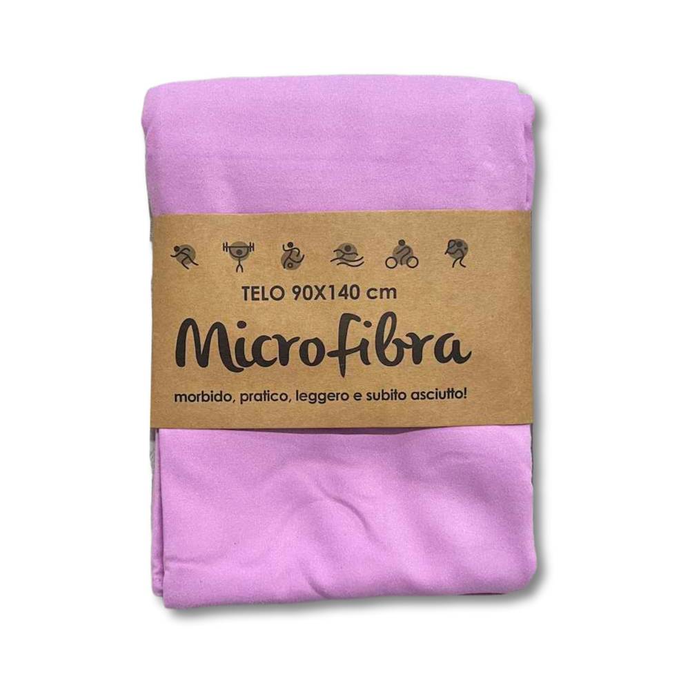 Telo bagno in microfibra Lilla