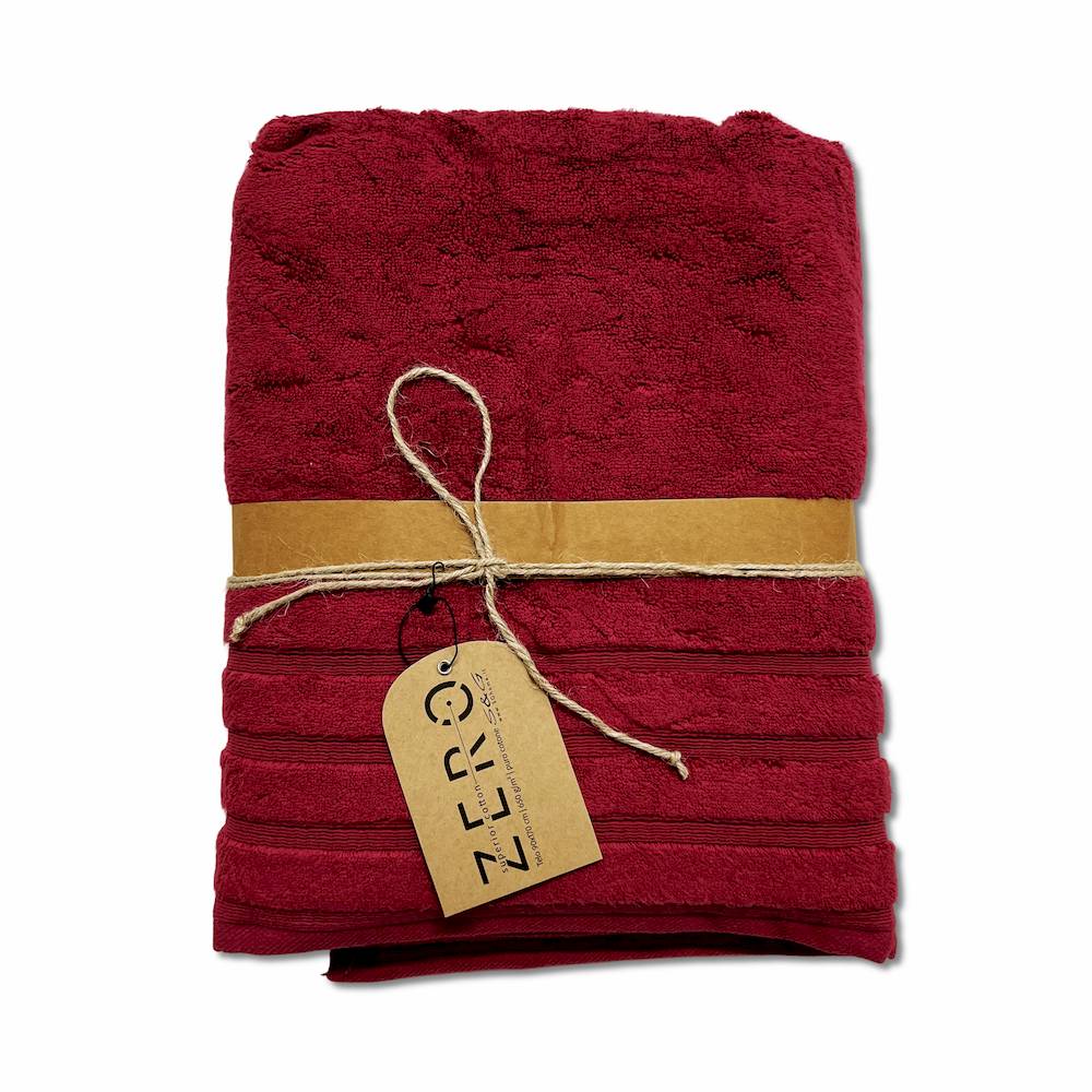 Telo bagno Zero da 650 gr Tinta unita Ciclamino Personalizzato