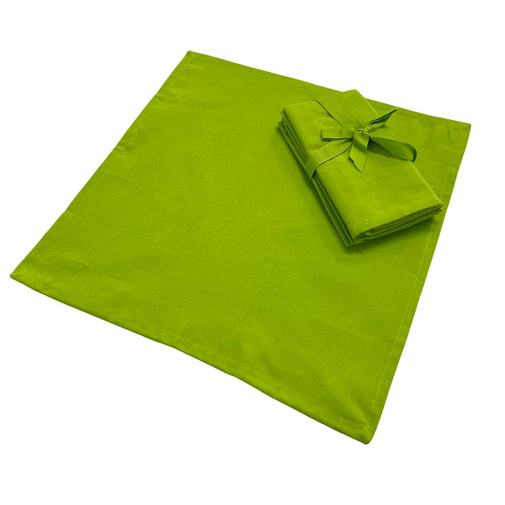 Set 4 tovaglioli verde acido