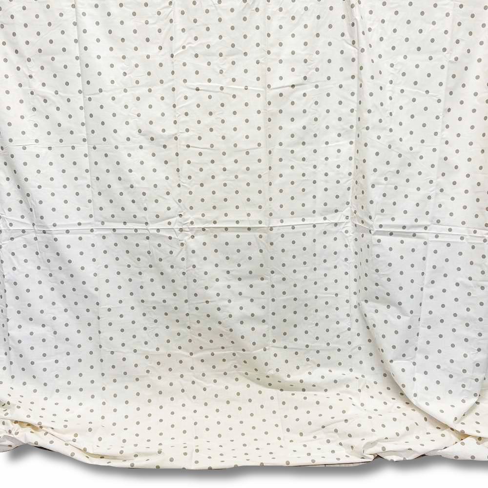 Copritutto Foulard cotone leggero pois lino 260 x 280