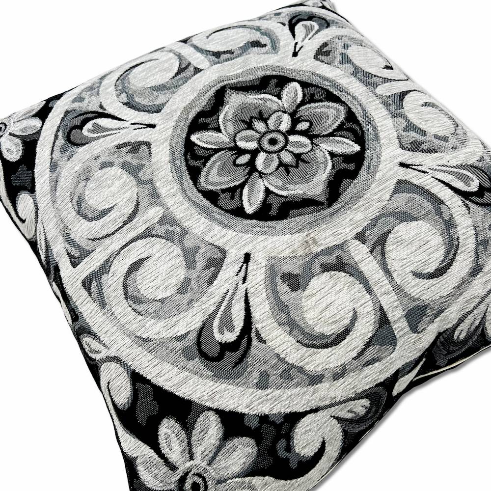 Federa in gobelin cinigliato andalusia grigio 50 x 50