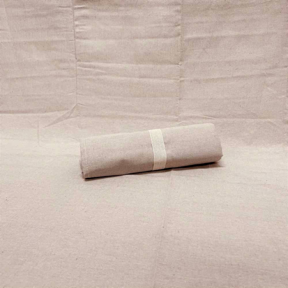 Telo Copridivano copritutto Tinta unita tortora 280 x 350