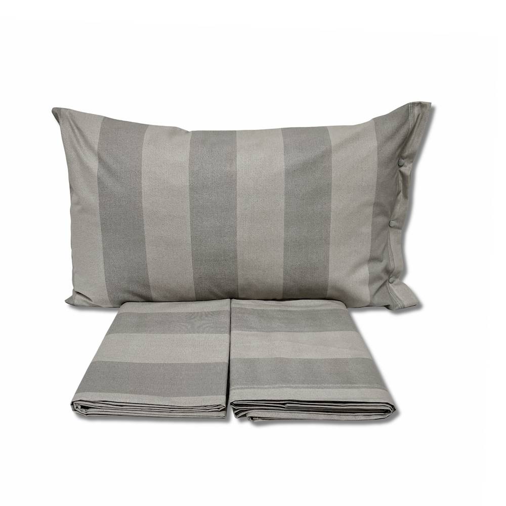 Completo Lenzuola Rigoni grigio singolo