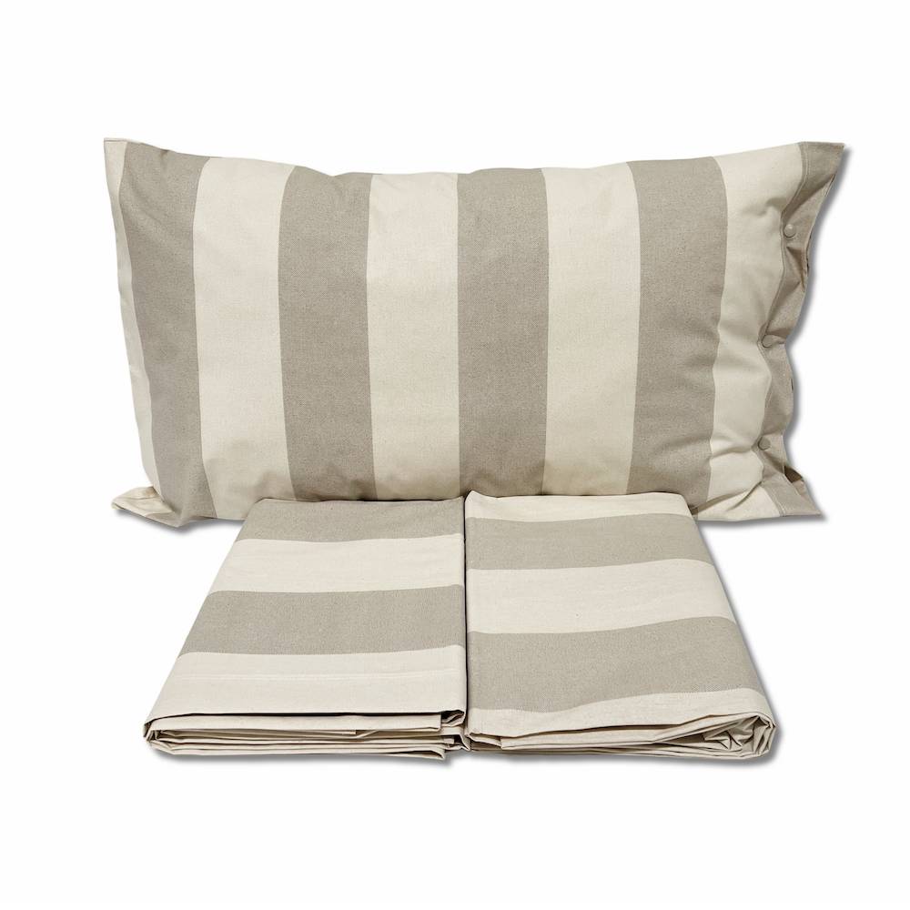 Completo Lenzuola Rigoni beige matrimoniale