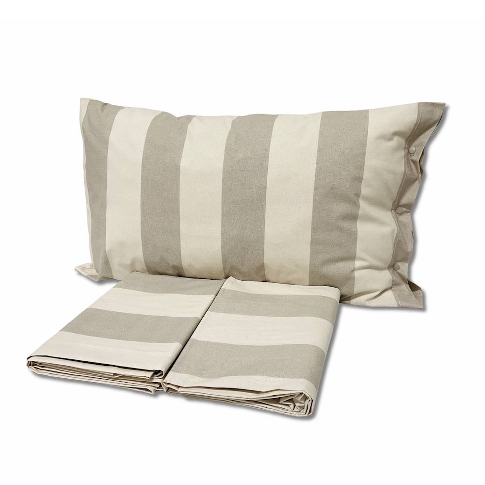 Completo Lenzuola Rigoni beige matrimoniale