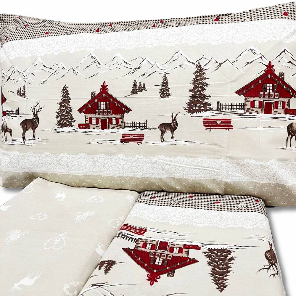 Completo Lenzuola Baita in Valbadia Piazza e mezzo