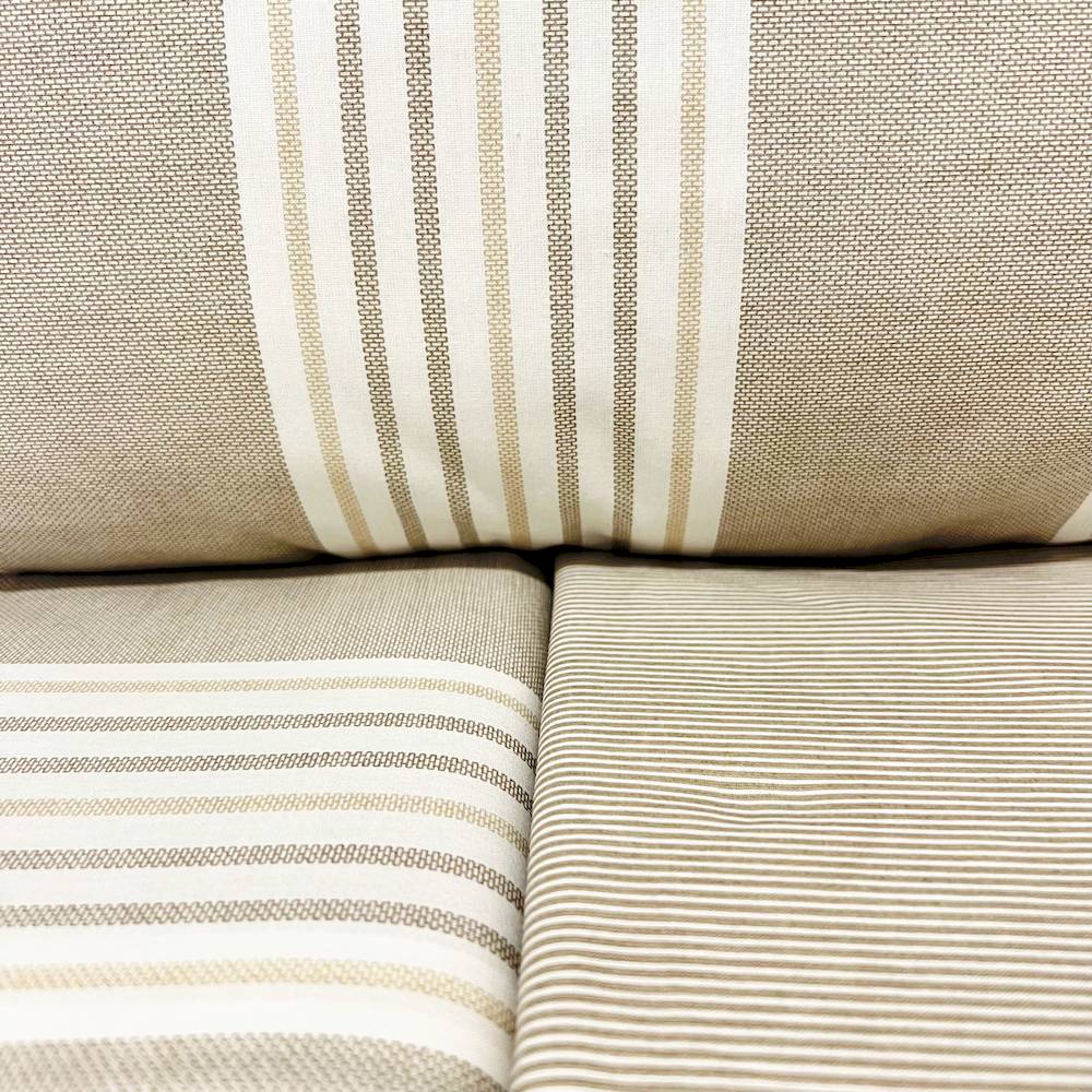 Completo Lenzuola Millerighe beige singolo