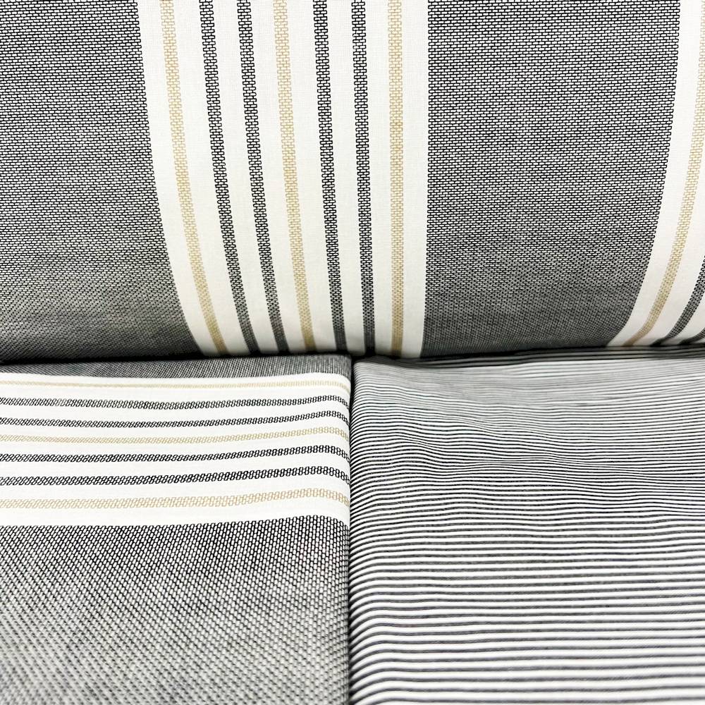 Completo Lenzuola Millerighe grigio singolo