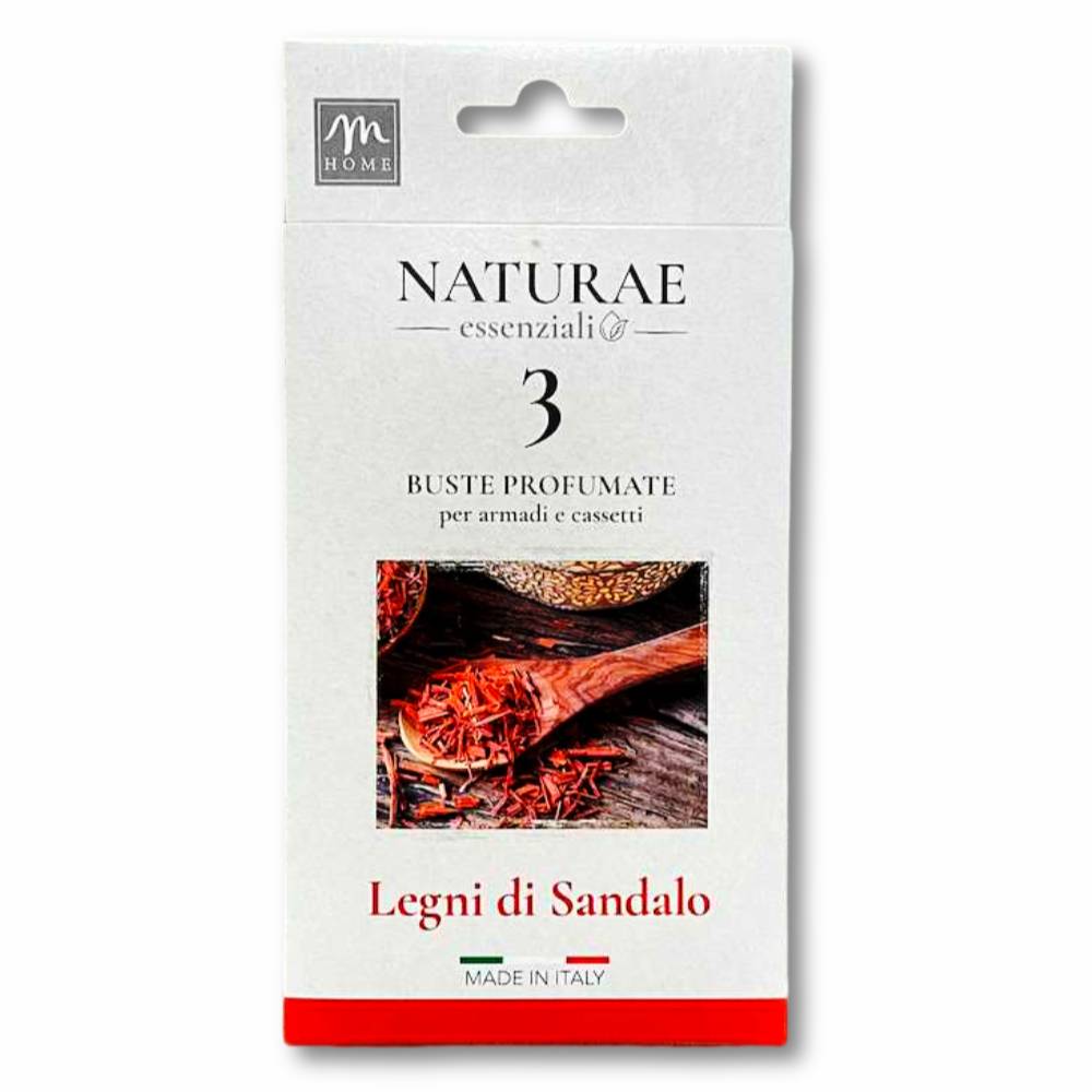3 buste profumate Armadi e cassetti Legni di Sandalo