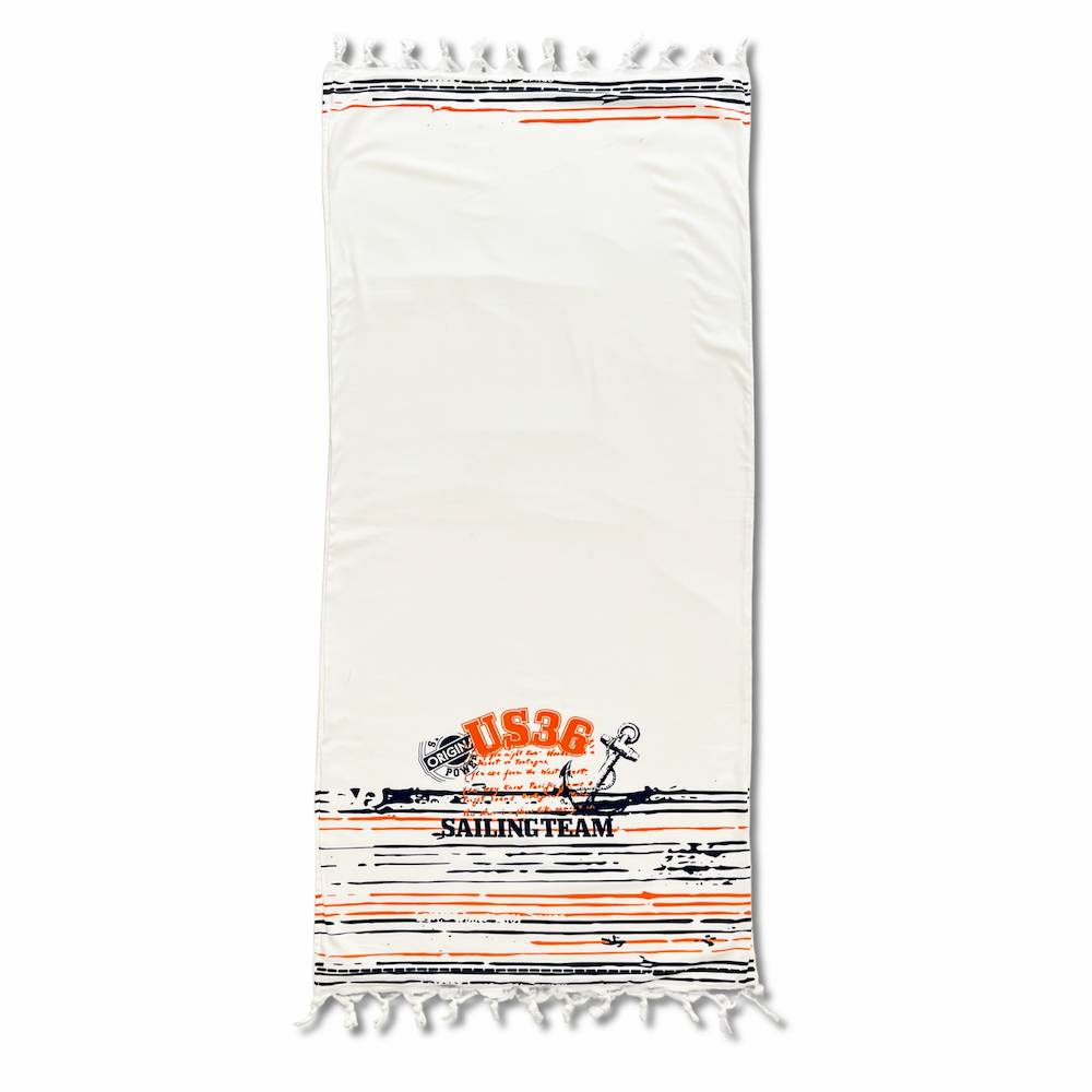 Fouta Telo mare tela e spugna Saling team 70 x 140