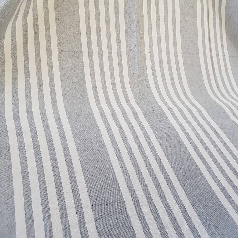 Copridivano Copritutto Quattro righe grigio 280 x 450