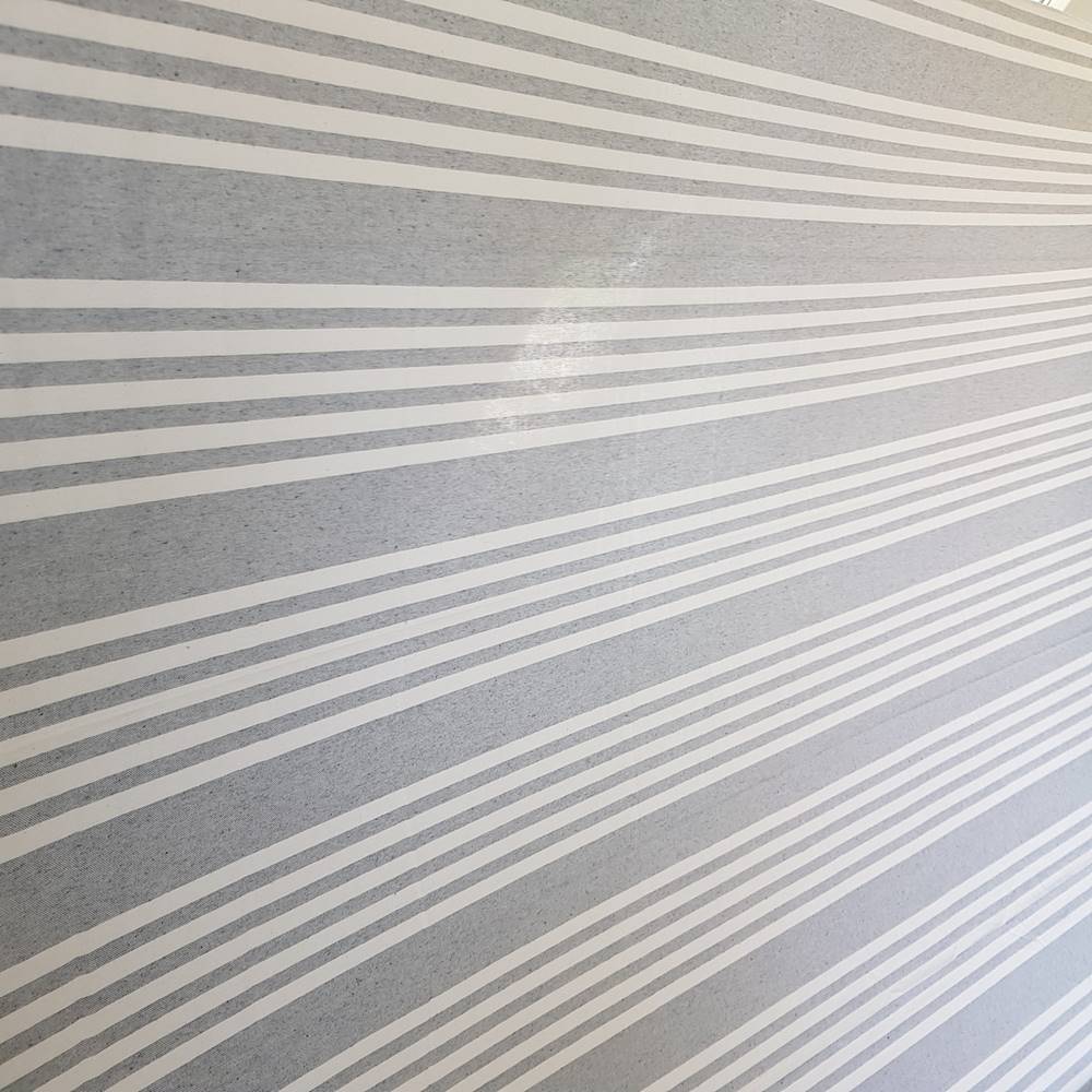Copridivano Copritutto Quattro righe grigio 280 x 450