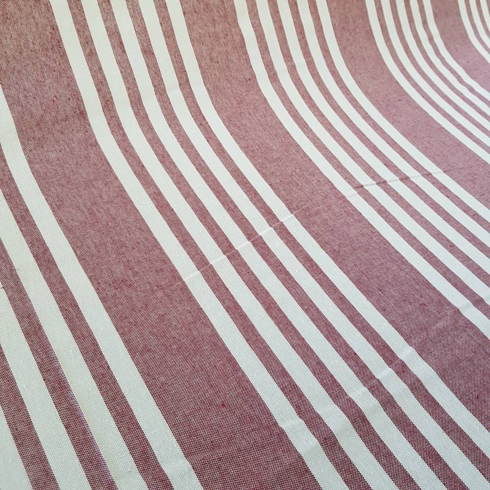 Telo copridivano copritutto Quattro righe bordeaux 280 x 450